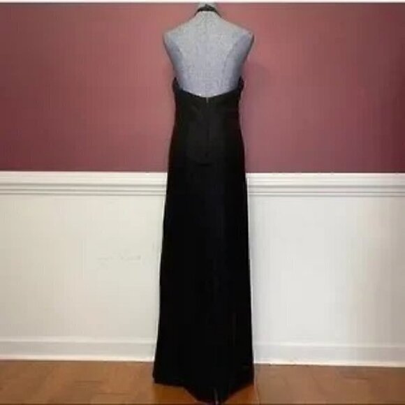 NWT Onyxx Nite backless halter top dress size 14 long prom special occasion - Picture 2 of 4